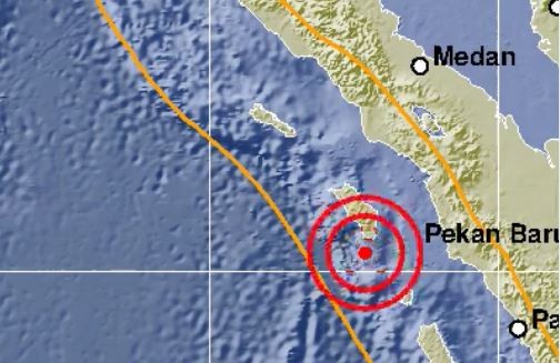 Nias Selatan Diguncang Gempa Beruntun Sr Dan Sr Hanya Berselang