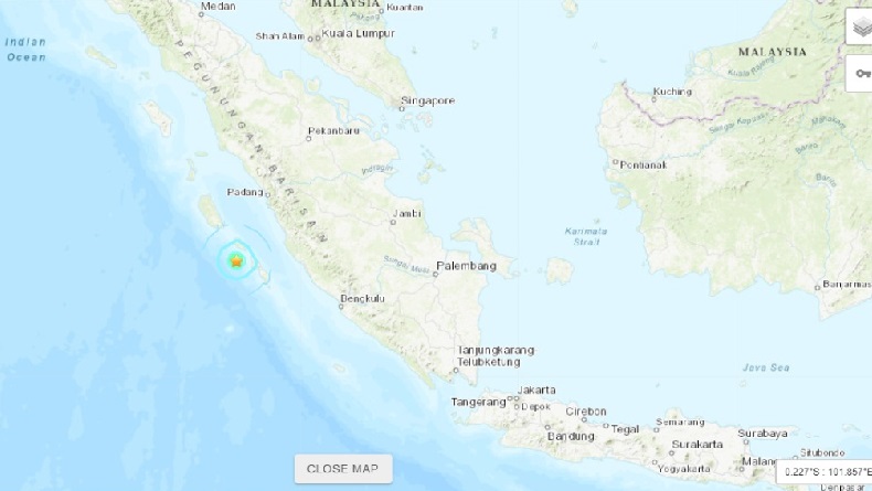 Gempa Hari Ini Magnitudo Guncang Kodi Sumba Barat Daya Ntt