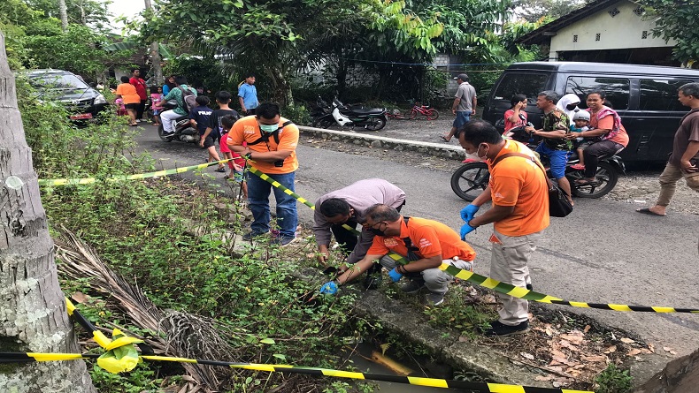 Geger Penemuan Mayat Di Muara Sungai Pantai Cermin Sergai Posisi