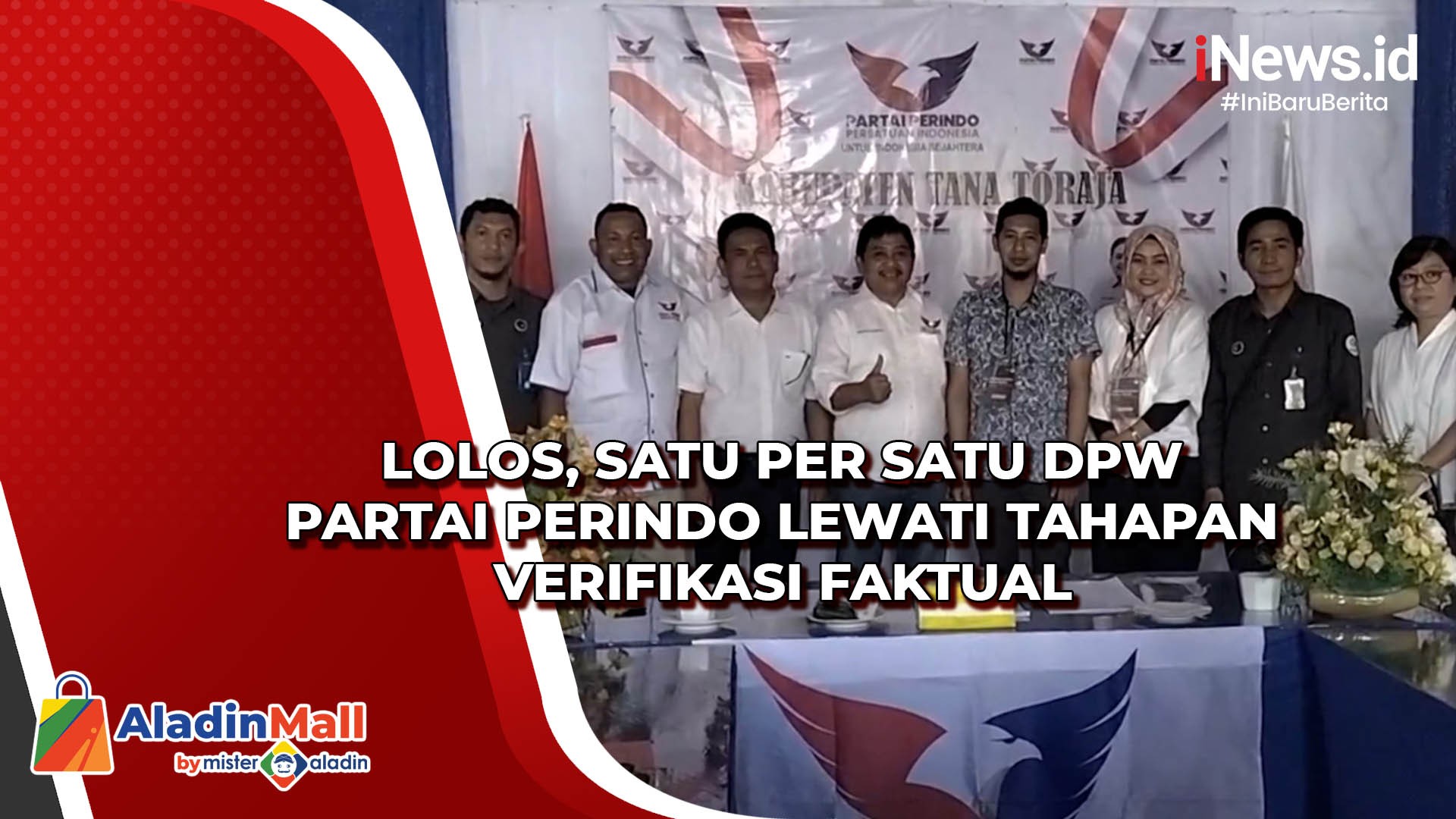 Penuhi Syarat Verifikasi Faktual Perindo Mojokerto Optimistis Rebut