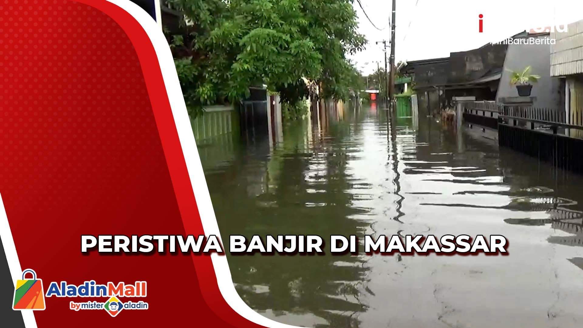 Ratusan Rumah Warga Di Makassar Masih Terendam Banjir