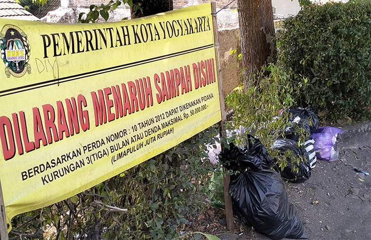 Sidang Tipiring Bikin Jera Warga Jogja Untuk Buang Sampah Sembarangan