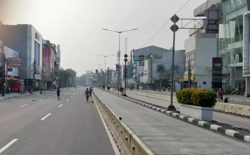 CFD Digelar Lagi Di 6 Titik Catat Pengalihan Arus Lalu Lintas Jakarta