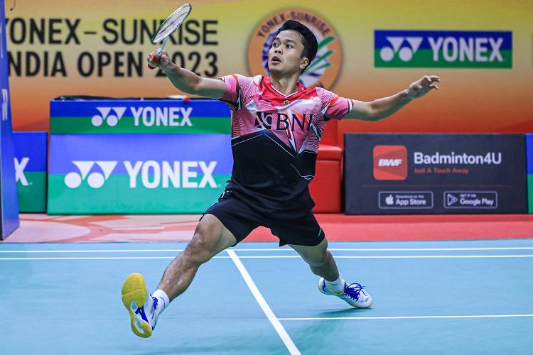 Hasil India Open Anthony Ginting Kalah Dari Kunlavut Di Semifinal