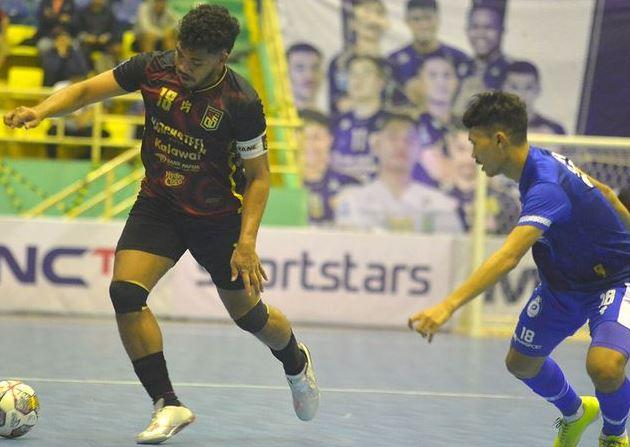 Hasil Liga Futsal Profesional 2023 Evan Hattrick Black Steel Bantai