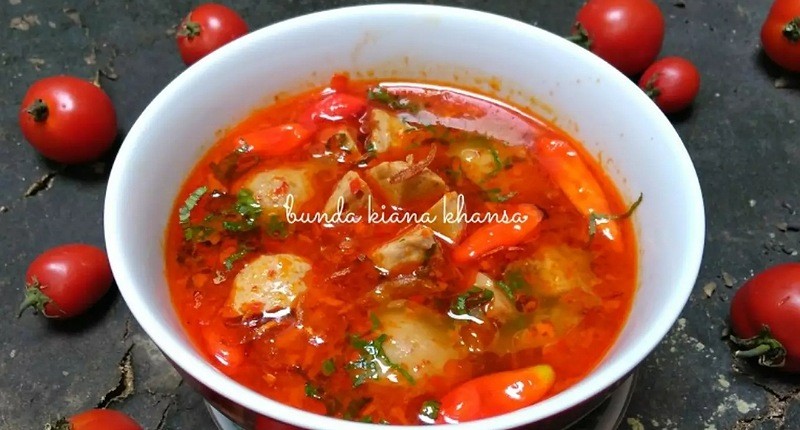 Resep Kuah Bakso Merah Yang Segar Dan Lezat Pedasnya Menggugah Selera