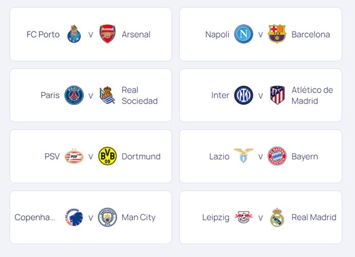 Hasil Drawing Besar Liga Champions Napoli Vs Barcelona Real Madrid