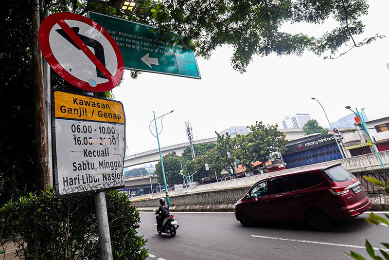 Ganjil Genap Di Jakarta Ditiadakan Pada Libur Isra Mi Raj Dan Imlek 27