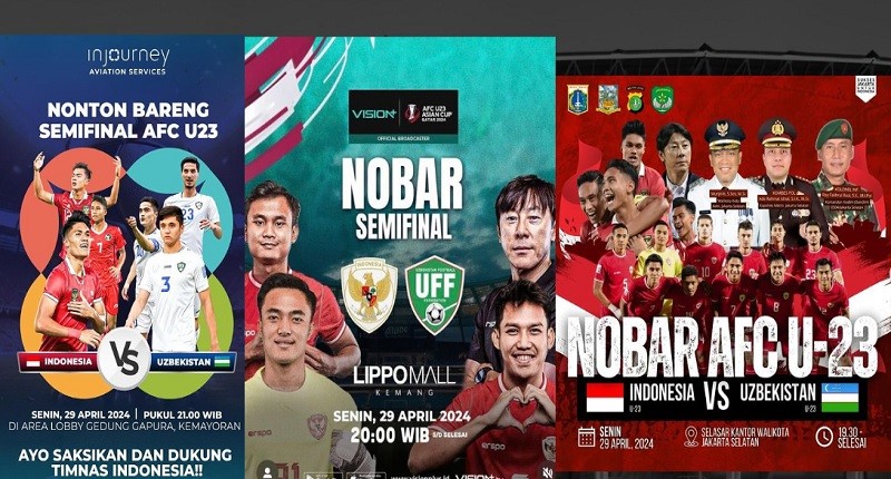 10 Tempat Nobar Timnas Indonesia Vs Uzbekistan Di Jakarta Malam Ini