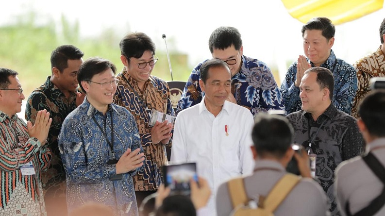 Presiden Jokowi Resmikan Pembangunan Astra Biz Center Di IKN