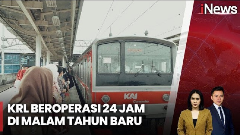 Krl Beroperasi Jam Di Malam Tahun Baru