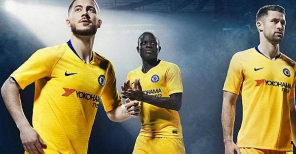 Perkenalkan Kostum Tandang Chelsea Kembali Gunakan Warna Kuning