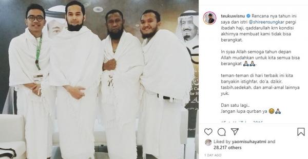 Artis Yang Dapat Undangan Naik Haji Dari Kerajaan Arab Nomor Akui