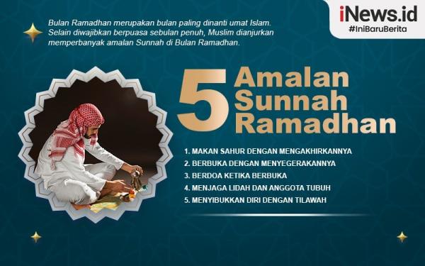 Infografis Amalan Sunnah Di Bulan Ramadhan