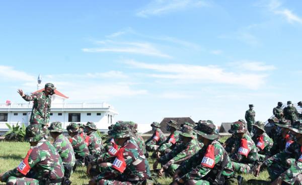 Prajurit Yonif 410 Alugoro Digembleng Latihan Di Karanganyar Sebelum