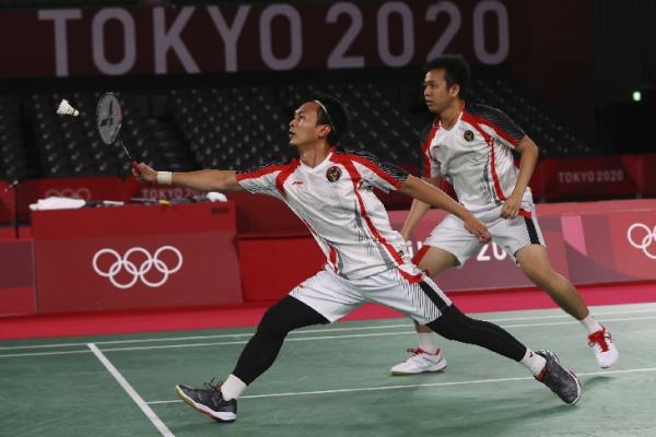 Tumbang Di Tangan Wakil Taiwan Hendra Ahsan Gagal Ke Final Olimpiade 2020