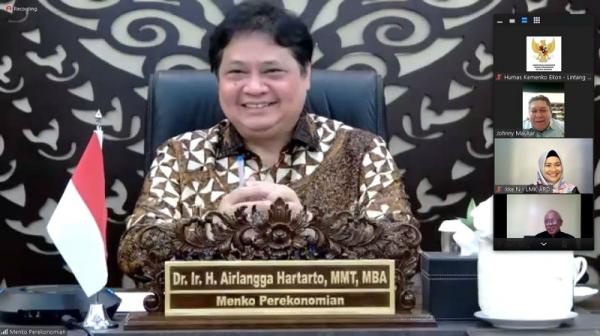 Menko Airlangga Sebut Pemerintah Komitmen Transformasi Ke Ekonomi Hijau