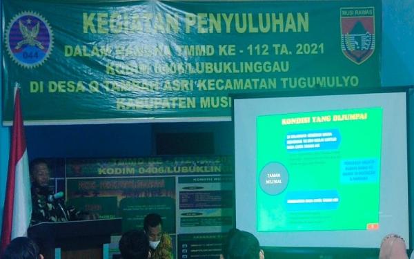 Satgas Tmmd Berikan Penyuluhan Wawasan Kebangsaan Dan Bela Negara Bagi