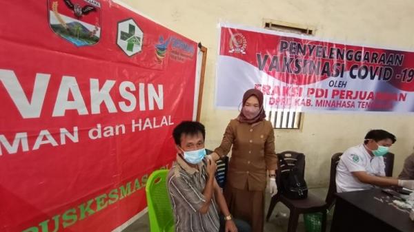 Pemkab Minahasa Tenggara Targetkan 80 Persen Warga Tervaksin Covid 19