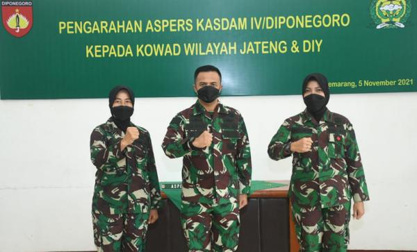 Aspers Kasdam Iv Diponegoro Kowad Harus Lebih Profesional Dan Banyak