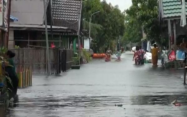 Banjir Palangkaraya Rendam Kelurahan Ketinggian Hingga Meter