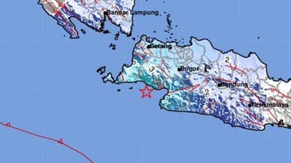 Gempa Susulan Magnitudo Guncang Bayah Banten