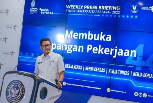 Sandiaga Uno Perkirakan Perputaran Ekonomi Selama Libur Lebaran 2022