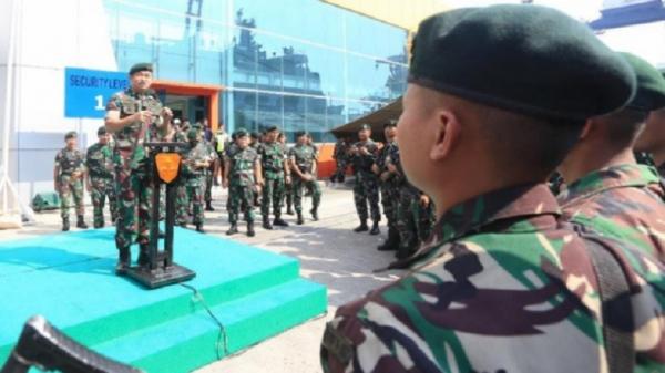 450 Prajurit Yonif Raider Diberangkatkan Ke Papua Ini Arahan