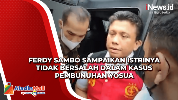 Ferdy Sambo Sampaikan Istrinya Tidak Bersalah Dalam Kasus Pembunuhan Yosua