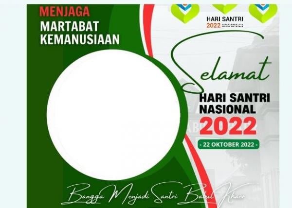 Kumpulan Twibbon Hari Santri 2022 Daftar Link Serta Tutorial Cara