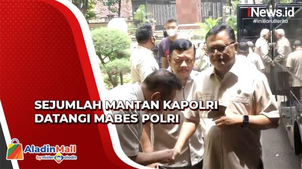 Rombongan Mantan Kapolri Datangi Mabes Polri Ini Yang Dibahas