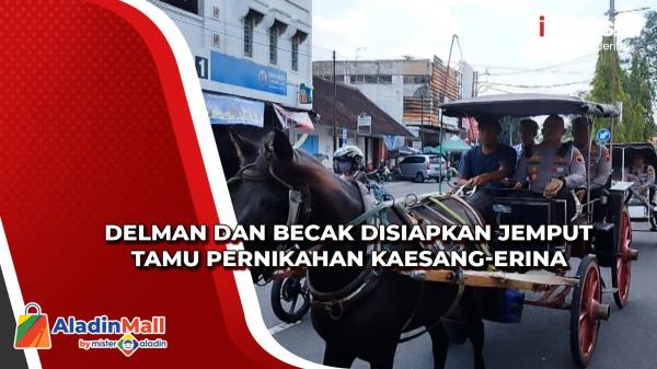 Panitia Siapkan Delman Dan Becak Untuk Jemput Tamu Undangan Resepsi