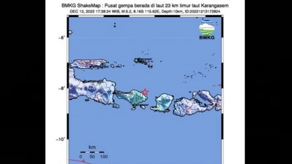 Bmkg Gempa Beruntun Bali Akibat Aktivitas Sesar Naik Flores