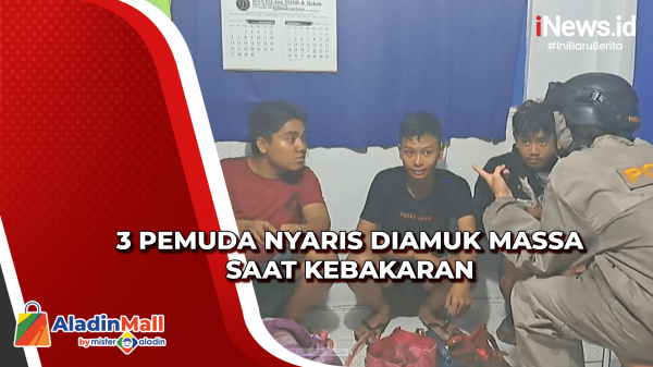 Nekat Mencuri Saat Kebakaran Pasar Sentral Makassar Pemuda Nyaris