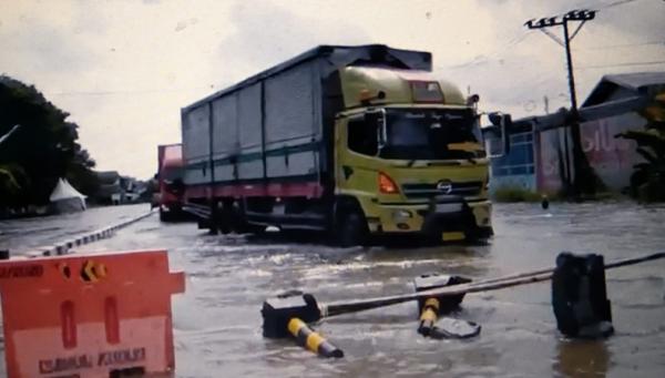 Banjir Kudus Makin Parah Ini Rekayasa Arus Lalu Lintas Di Jalur Pantura