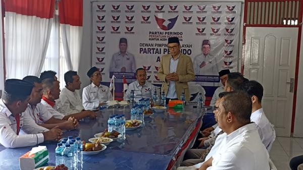 TGB Zainul Majdi Minta Kader Perindo Jaga Keistimewaan Aceh