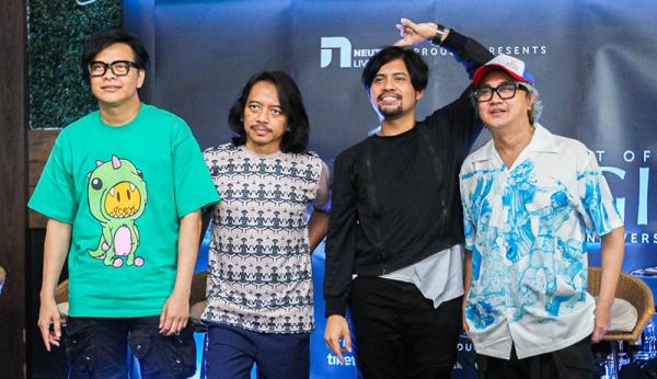 Gigi Gelar Tur Konser Lima Kota Sambut Tahun Berkarya