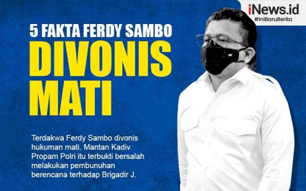 Infografis Fakta Ferdy Sambo Divonis Mati