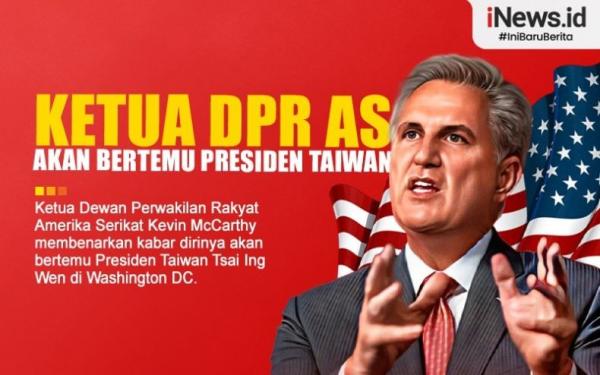 Infografis Ketua DPR AS Bakal Bertemu Presiden Taiwan