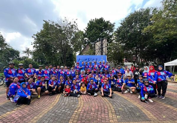 Kuatkan Jejaring Alumni Ika Undip Gelar Fun Bike Dan Jalan Sehat