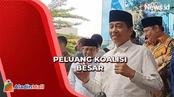 Soal Peluang Koalisi Besar Dalam Pemilu 2024 Presiden Jokowi Tanya