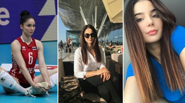 Potret Cantik Atlet Voli Klara Peric Pesonanya Bikin Gak Fokus