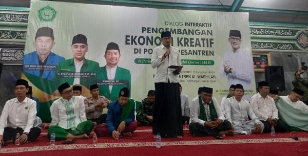 Sandiaga Uno Dorong Santri Lihat Peluang Dan Ciptakan Lapangan Kerja