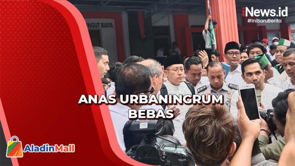 Anas Urbaningrum Resmi Bebas Dari Lapas Sukamiskin