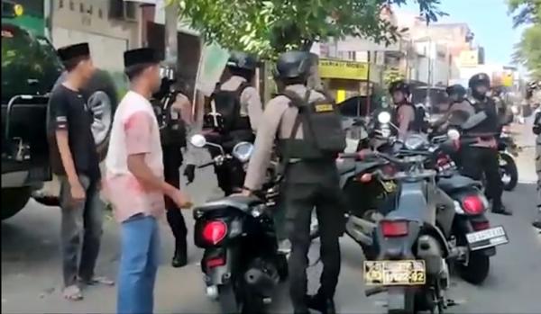 Bubarkan Balap Liar Polisi Amankan Motor Dan Pengendaranya