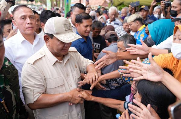 Warga Yogyakarta Antusias Sambut Prabowo Harus Menang Presiden