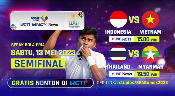 Link Live Streaming Indonesia Vs Vietnam Sepak Bola Putra SEA Games