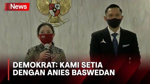 AHY Jadi Kandidat Bacawapres Ganjar Demokrat Kami Setia Dengan Anies