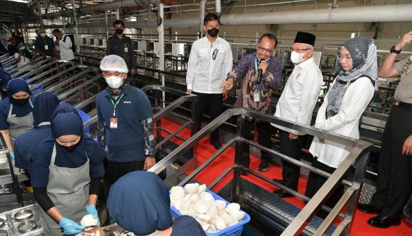 Wapres Tinjau Bintan Komitmen Jadikan Indonesia Pusat Produsen Halal