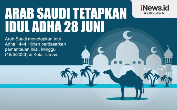 Infografis Arab Saudi Tetapkan Idul Adha Juni